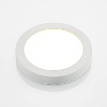 Prios LED stropné svietidlo Edwina, biele, 25 cm, sada 2 ks