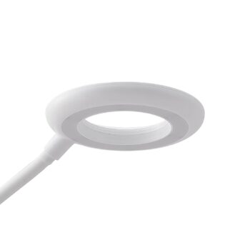 Prios LED svietidlo Harumi, biele, nabíjateľná batéria, USB, výška 51 cm