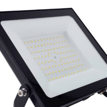 Prios LED vonkajší reflektor Maikel, 100W, 8000lm, kov