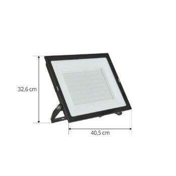 Prios LED vonkajší reflektor Maikel, 200W, 16000lm, kov