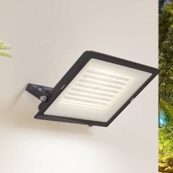 Prios LED vonkajší reflektor Maikel, 200W, 16000lm, kov
