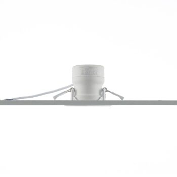 Prios LED vstavané svetlo Shima, biele, 7 W, 3000K, stmievateľné