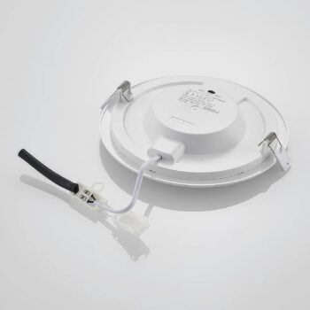 Prios LED vstavané svietidlo Cadance, biele, 22 cm, CCT, IP44