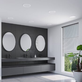 Prios LED vstavané svietidlo Cadance, biele, 22 cm, sada 10 ks, CCT