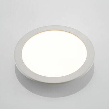 Prios LED vstavané svietidlo Cadance, biele, 24 cm, CCT, IP44