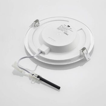 Prios LED vstavané svietidlo Cadance, biele, 24 cm, sada 10 ks, CCT