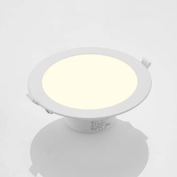 Prios LED vstavané svietidlo Rida, 10ks, biele, 23cm, 25W, CCT, IP44