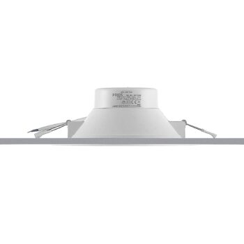 Prios LED vstavané svietidlo Rida, 10ks, biele, 23cm, 25W, CCT, IP44