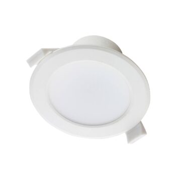 Prios LED vstavané svietidlo Rida, 10ks, biele, 23cm, 30W, CCT, IP44