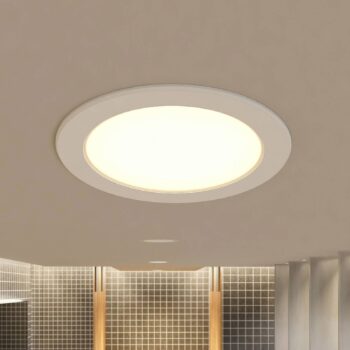 Prios LED vstavané svietidlo Rida, 3 jednotky, biele, 23 cm, 25W, CCT, IP44