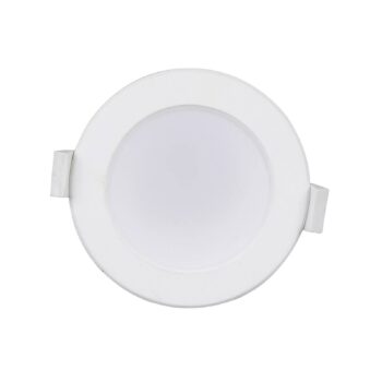 Prios LED vstavané svietidlo Rida, sada 10 kusov, biela, 15 cm, CCT, IP44