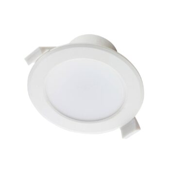 Prios LED vstavané svietidlo Rida, sada 3 ks, biela, 19 cm, CCT, IP44