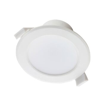 Prios LED vstavané svietidlo Rida, sada 3 kusov, biela, 15 cm, CCT, IP44