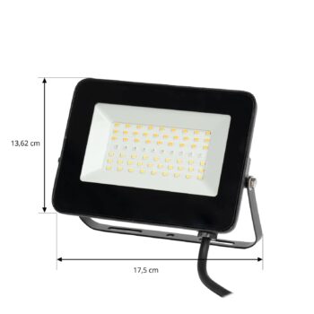 Prios Liezel LED vonkajšie reflektory 15W RGBW Tuya IP65