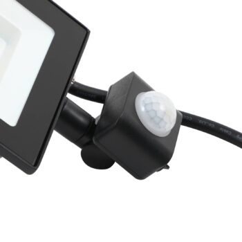Prios Maikel LED vonkajší reflektor, 20W, 1500lm, kov, senzor