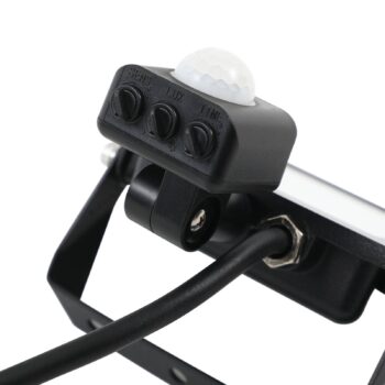 Prios Maikel LED vonkajší reflektor, 20W, 1500lm, kov, senzor
