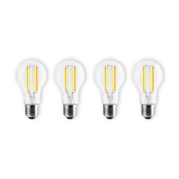 Prios Smart LED žiarovka E27 7W stmievateľná CCT Tuya sada 4 ks