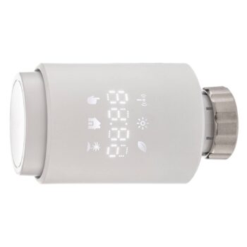 Prios Smart radiátorový termostat, ZigBee, Tuya, biely
