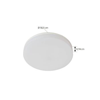 Prios Wynion LED stropné svietidlo, CCT app, 50 cm