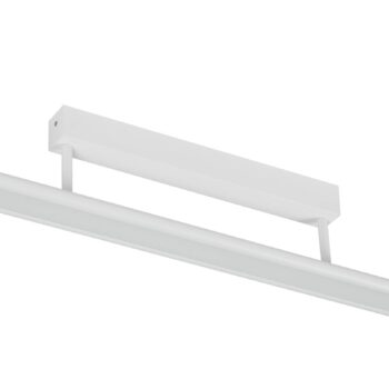 Prios Yuela LED svetlo, DALI, 100 cm, strieborná