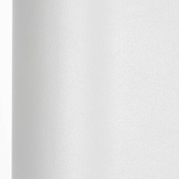 Prios vonkajšie nástenné svietidlo Tetje, biele, okrúhle, 16 cm