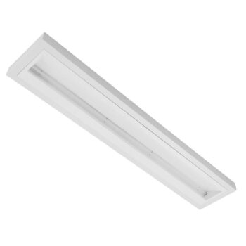 Prisadené LED svietidlo asymetrické, biele 50 W