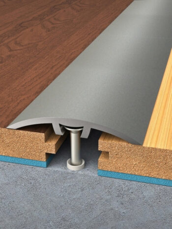 Profilteam, DOPREDAJ: 900x40 mm cm Přechodová lišta (profil) Stříbro, 900x40 mm, šedá