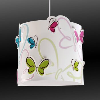 Pružinové závesné svetlo Butterfly