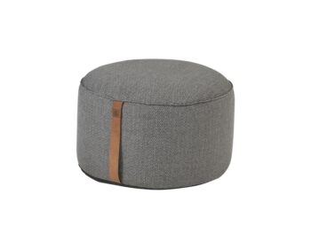 Puff taburetka antracitová 72 cm