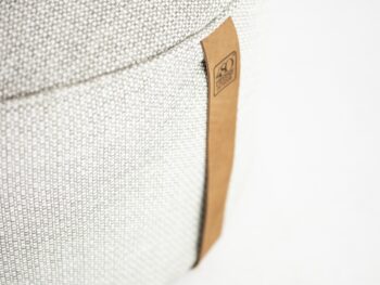 Puff taburetka sivá 58 cm