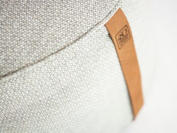 Puff taburetka sivá 72 cm
