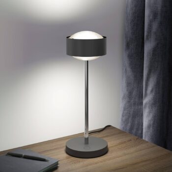 Puk! 120 Eye Table LED matné antracitová/chróm