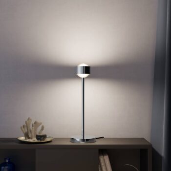 Puk! 80 Eye Table LED, šošovka matná, chróm