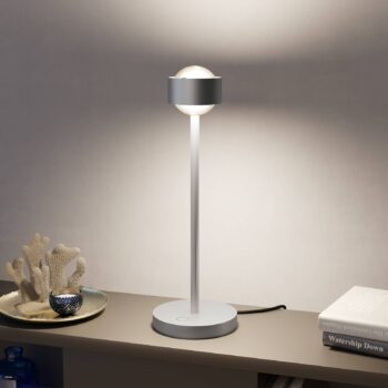 Puk! 80 Eye Table LED, šošovka matná, chróm matná
