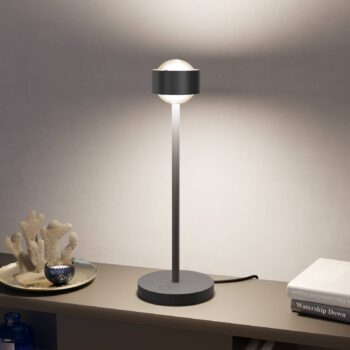 Puk! 80 Eye Table LED, šošovky matné, čierna matná