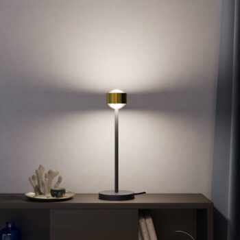 Puk! 80 Eye Table LED šošovky matné mosadz/čierna