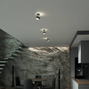Puk! 80 Turn up/downlight šošovka matná antracit