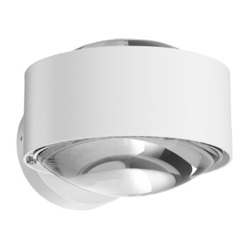 Puk Maxx Wall, LED, číre šošovky, matná biela