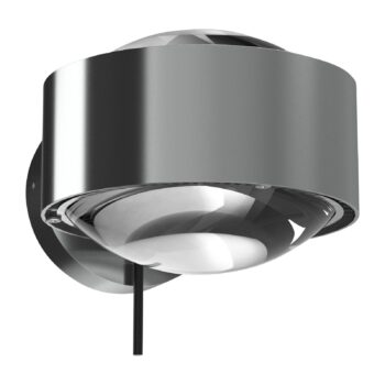 Puk Maxx Wall+ LED, číre šošovky, matný chróm