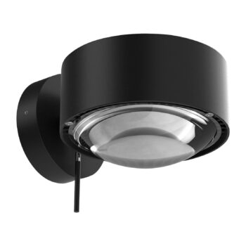 Puk Maxx Wall+ LED šošovky číre, čierne matné/chrómové