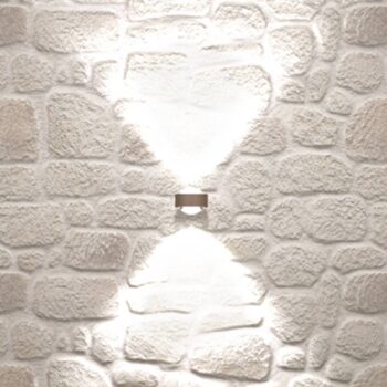 Puk Mini Wall, G9, číre šošovky, matný nikel
