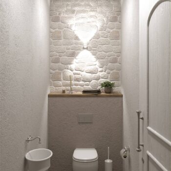 Puk Mini Wall LED 2x8W šošovky číre, matné biele
