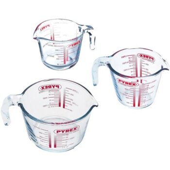 Pyrex Sklenená odmerka 0,25 l, 9 x 8 cm, 250 ml