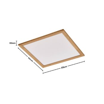 Quitani Aurinor LED panel, prírodný dub, 68 cm