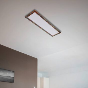 Quitani Aurinor LED panel, zlatá farba, 125 cm