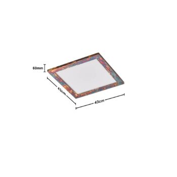 Quitani Aurinor LED panel, zlatá farba, 45 cm