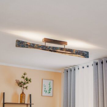 Quitani Baloria LED závesné svietidlo čierne/oxidované