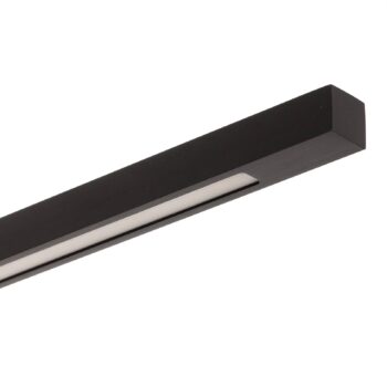 Quitani LED obrazové svetlo Tolu, čierne, dĺžka 138 cm