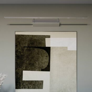 Quitani LED obrazové svetlo Tolu, nikel, šírka 120 cm