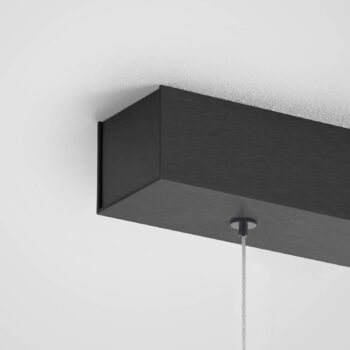 Quitani LED závesné svetlo Persida, 148 cm, dub, 2 700 K